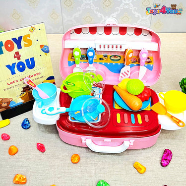 3 IN 1 HAPPY CHEF KITCHEN SLIDING SUITCASE